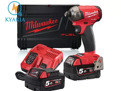 Milwaukee Máy vặn vít búa dầu pin 18V M18 FQID-502X (SET 5Ah)